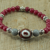 Ruby Quartz Bracelet