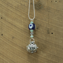 Turkish Cage with Aquamarine Baby Belly Bell™