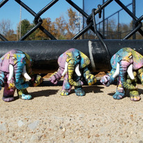 ELEPHANTOS "BREAK-BEAT" resin mini figure