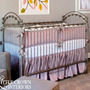 Lavender Silk Crib Bedding Set - Thumbnail 1