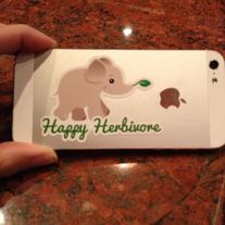 Happy Herbivore Logo Stickers (Pack of 10)
