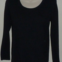 Black Long Sleeve Shirt-Motherhood Maternity Size Large