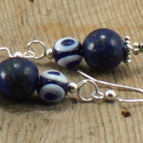 Monaco Blue Lapis Lazuli Earrings