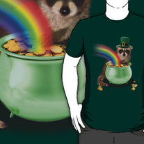 Irish Raccoon T-Shirt
