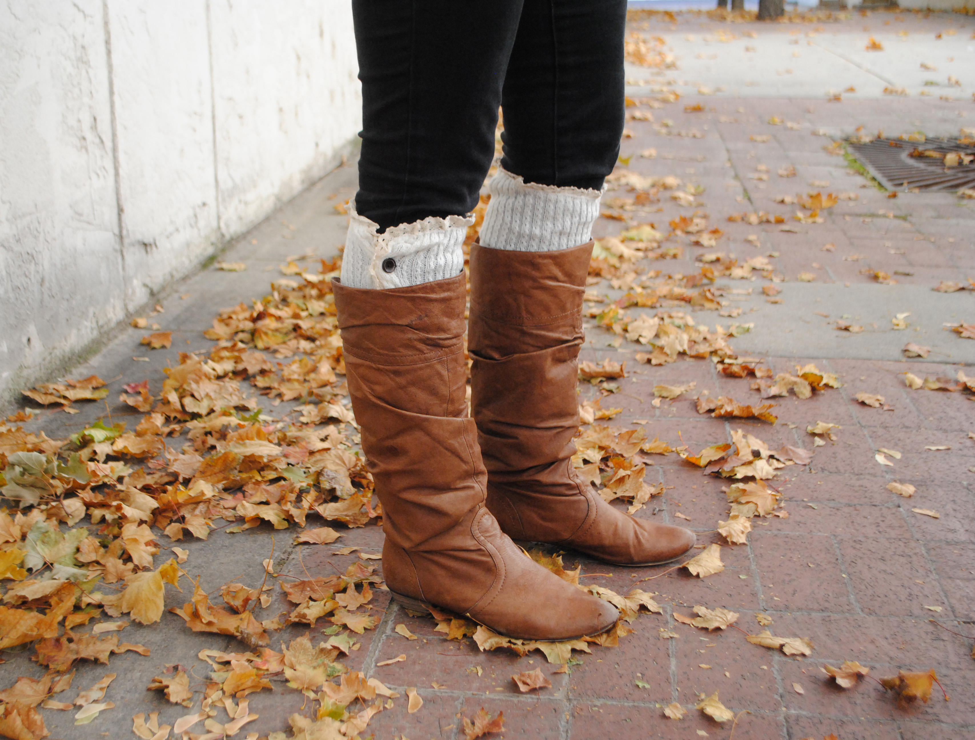 Lace Trim Boot Socks on Storenvy