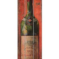 Wine Bottle Wall Plaque - La Bottes
