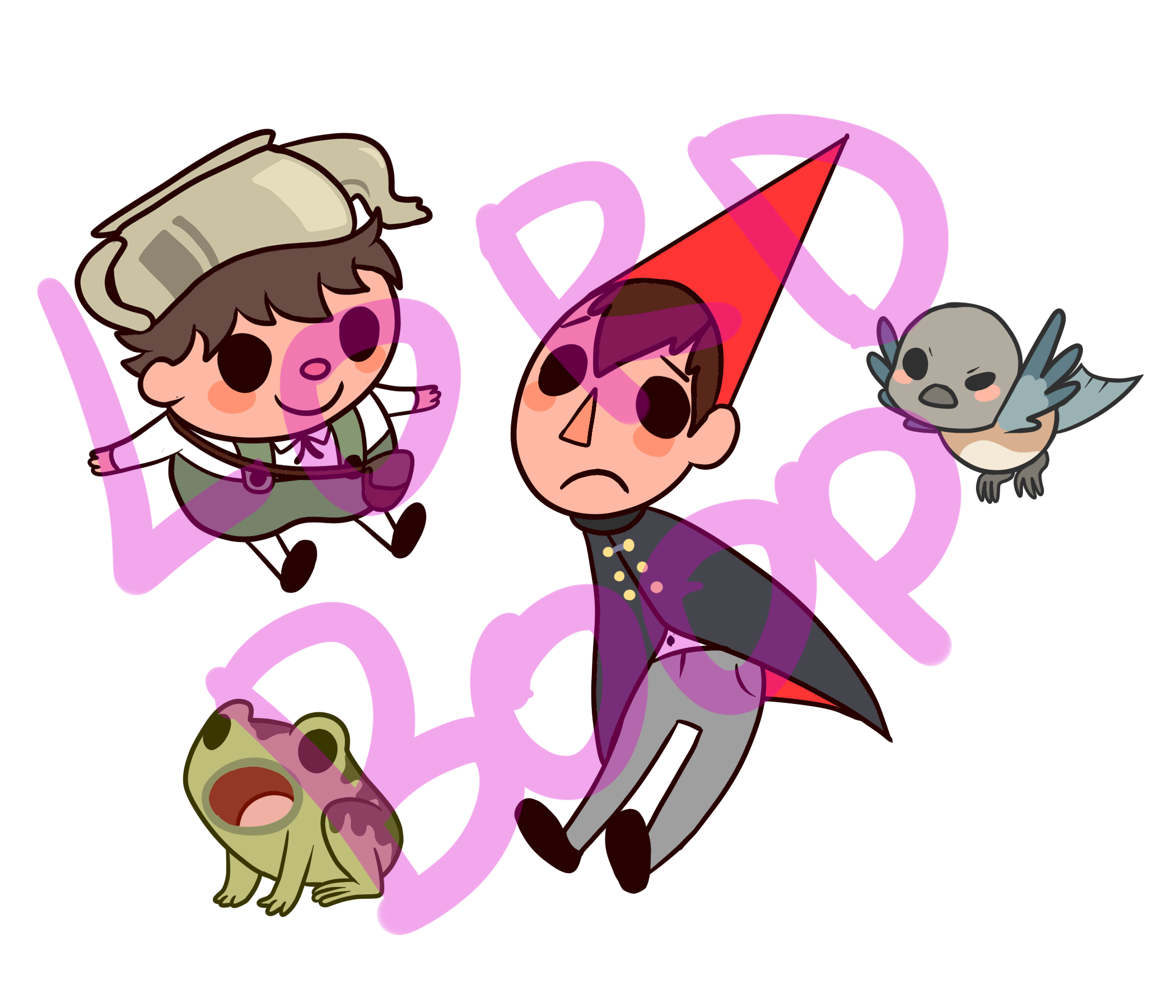 Over the Garden Wall Sticker Set on Storenvy