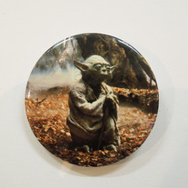 Vintage Star Wars Button - Yoda