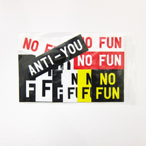 No Fun SUPER sticker pack