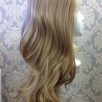 Long Ash Blonde Wig