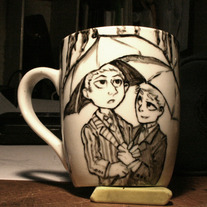 Hand painted mug