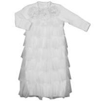 Baby Biscotti White Tulle Gown
