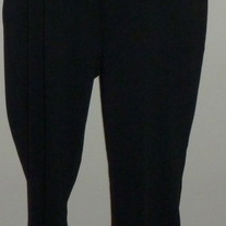 Black Comfy Capris-Liz Lange Maternity Size Medium  03181