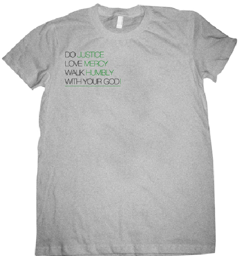 JUSTICE | MERCY t-shirt