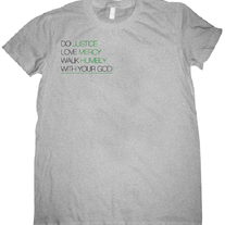 JUSTICE | MERCY t-shirt