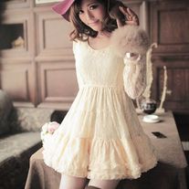 Vestido Encaje / Lace Dress 2WH086