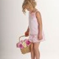 Biscotti Pink Criss-Cross Back Tank with Ruffled Pink Shorts