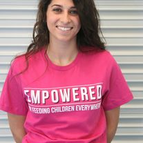 "Empowered" by Feeding Children Everywhere - Bright Pink