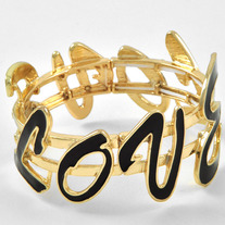 Black & Gold Love Bracelet