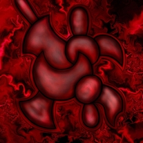 Red view - digital art