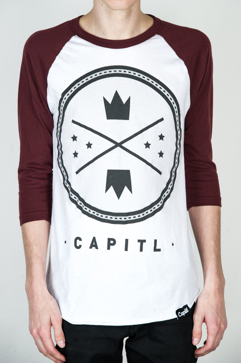 Cycle 3/4 Baseball Tee