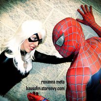 Cat and Spider 8x10 Print