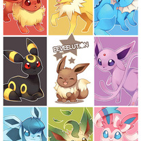 New Eeveelutions poster
