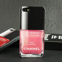 New Chic Luxury Designer Nail Polish Bottle iPhone Case