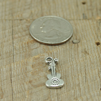 Guitar Pewter Charm