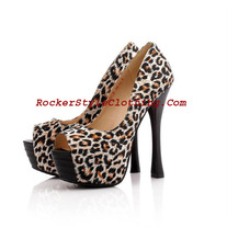 RAWR! WILDCAT FIREBALL CHEETAH HEELS