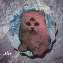 GlitterHellCats - Brooch Star