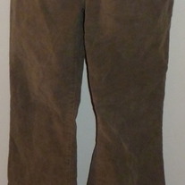 Dark Moss Green Corduroy Pants-Gap Maternity Size 8 Regular  04114