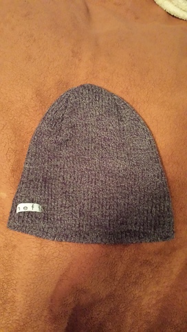 purple neff beanie