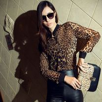 Camisa Leopardo / Leopard Blouse 2WH256