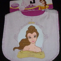 Disney Princess Belle Feeder Bib for Toddler-NEW
