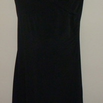 Black Short Sleeve Dress-Liz Lange Maternity Size XS  SF0413