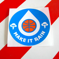 Make It Rain Sticker