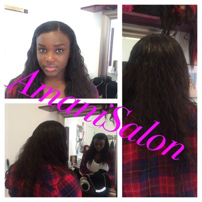 Flip Over Sew In No Part Closure Method Sewin Weave And