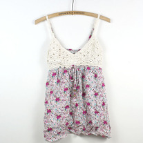 Crochet Floral Tank Top