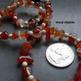 Orange Spice - simple carnelian stone beaded necklace - Thumbnail 3