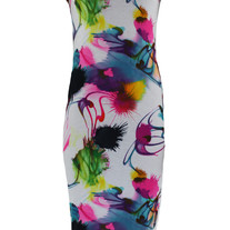 Watercolor Bodycon Dress