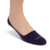 Purple No Show Socks
