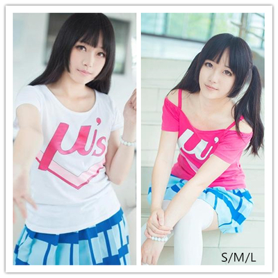 S/m/l love live happy maker daily cosplay anime t-shirt sp152107