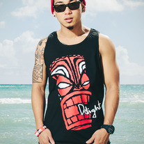 Tiki Tee/Tank (Red)