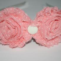 "Blushing" Shabby Sass headband