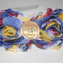 "Primarily Yours" shabby sass headband