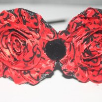 "Twilight" shabby sass headband