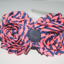 "Coral Reef" shabby sass headband