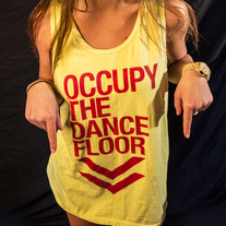 Occupy The Dance Floor Tank (Yellow)
