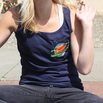 Galaxy PocketPunt Tank Top